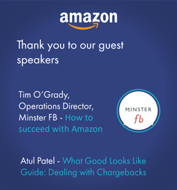 Thank you to our guest speakers for Amazon