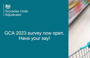 GCA 2023 survey now open.....have your say!